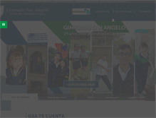 Tablet Screenshot of gimnasiosanangelo.edu.co